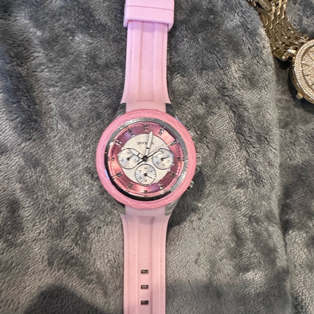 Pink Analog Watch